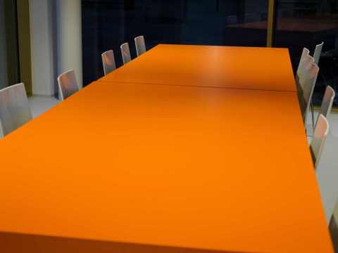 Board Executive Search: Boardroom table awaiting new members