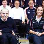 Frank Williams, during Williams Racing dominance, contrasted with Claire Williams during the team's succession crisis, showing family business transition failure