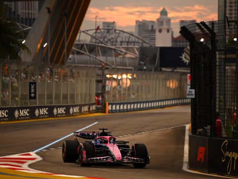 F1 pit stop transition moment representing the shift from founder mode to operator mode at Series B